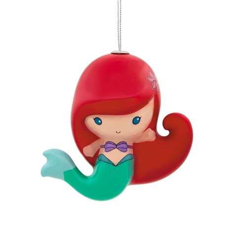 Hallmark Disney The Little Mermaid Ariel Decoupage Christmas Ornament ...