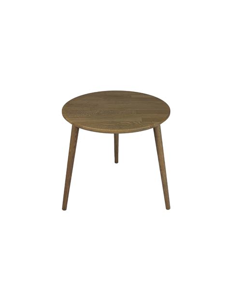 Round table made of solid oak | Tables - Moonwood.pl Height 47 Dimension (Diameter) 60 Table Top ...