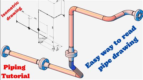 How to read piping Isometric drawing. Piping Isometric tutorial. Piping Isometric drawing study ...