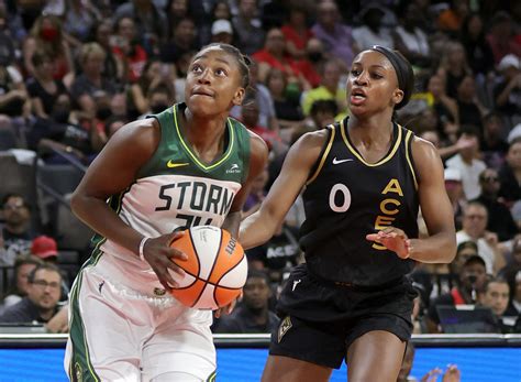 Jewell Loyd sends Seattle Storm over Aces 76-72 to open semis