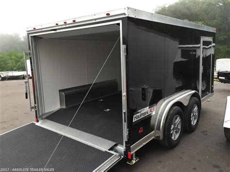 New Haulmark ALX Motorcycle Trailer Classifieds | 2016 Haulmark ALX All Aluminum Enclosed ...