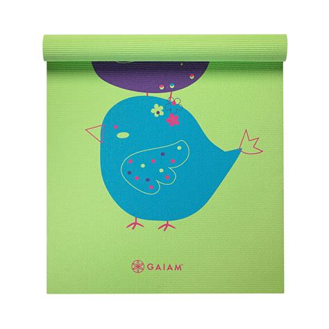 Amazon.com : Gaiam Kids Yoga Mat Exercise Mat, Yoga for Kids with Fun Prints - Playtime for ...