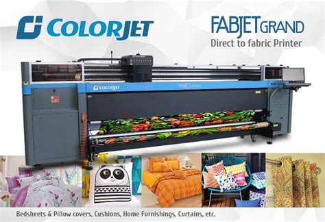 COLORJET’s eco-friendly digital textile printing machine at GTE 2016 - The Textile Magazine