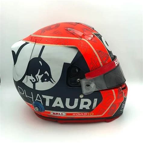 Pierre Gasly 2021 British Grand Prix Race Helmet - TheArsenale