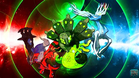 Pokemon Wallpaper: Xerneas Yveltal and Zygarde by FRUITYNITE on DeviantArt