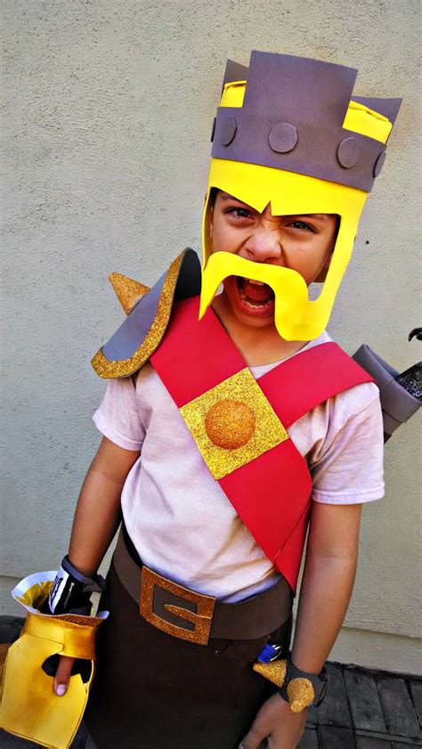 Finding BonggaMom: Halloween Costume Watch 2014: Clash of Clans Barbarian King