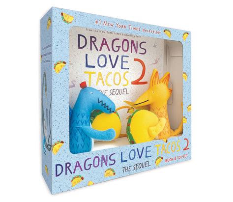 Dragons Love Tacos 2 Book and Toy Set - Walmart.com - Walmart.com