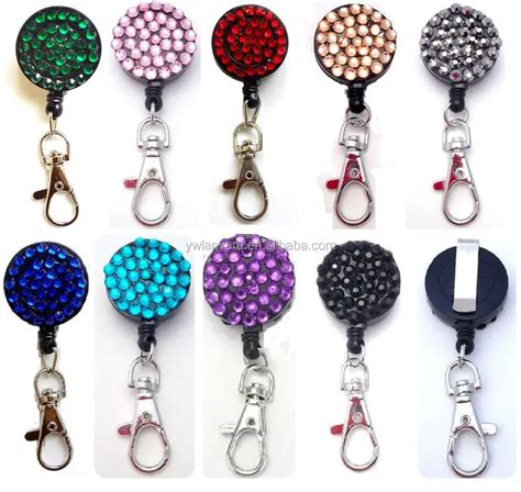 Cute Badge Reels Badge Clip Holder Unique Retractable Id Badge Holder - Buy Cute Retractable Id ...