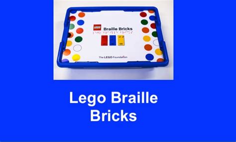 Lego Braille Bricks – Perkins School for the Blind