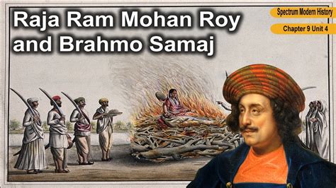 Raja Ram Mohan Roy and Brahmo Samaj | Spectrum Modern History | Ch-9 ...