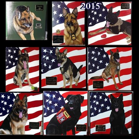 Completed K9 Heroes - THE K9 HERO PORTRAIT PROJECT a 501(c)3 Non Profit Organization