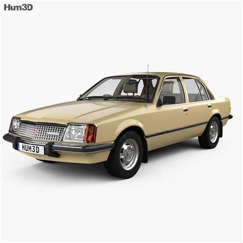 Holden Commodore with HQ interior 1980 3D model - Vehicles on Hum3D