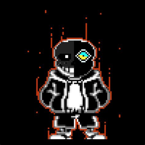 Pixilart - the hardmode sans by dust-x-JOSIAH