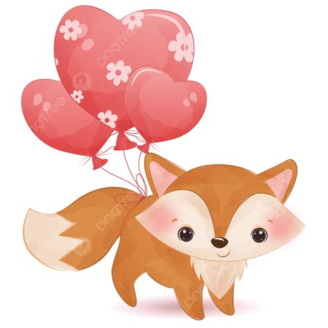 Fox Illustration Vector Hd PNG Images, Cute Fox Illustration, Fox Clipart, Fox Illustration ...
