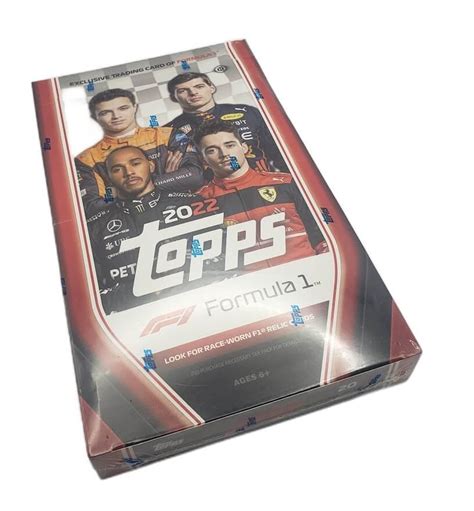 2022 TOPPS FORMULA 1 RACING HOBBY BOX | Action Packed Comics Cards & Games