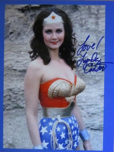 Lynda Carter Wonder Woman Autograph/Signed Photo 8x10 wCOA | #2014794526