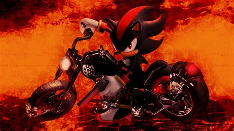 Shadow the Hedgehog FireArt Wallpaper, HD Artist 4K Wallpapers, Images and Background ...