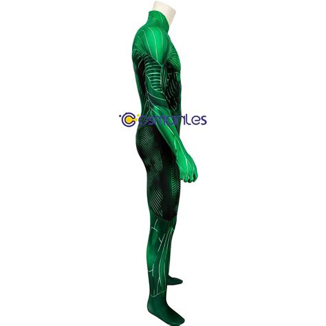 SuperHero Hal Jordan Spandex Cosplay Suit Green Lantern 3D Printed ...