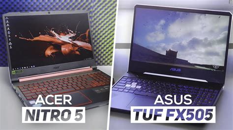 ASUS TUF FX505 VS Acer Nitro 5 2019! - The Better Gaming Laptop At $1000? - YouTube