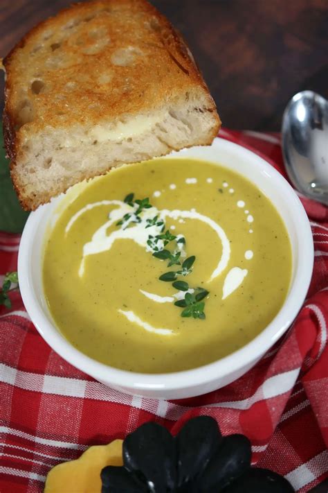 Fall Squash Soup with Grilled Cheese | Pasquale Sciarappa Recipes