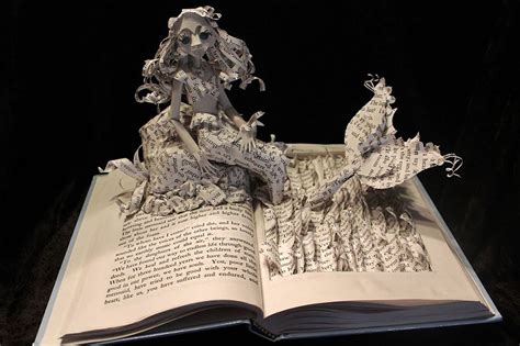 Stories From Books Come To Life In Paper Sculptures By Jodi Harvey-Brown