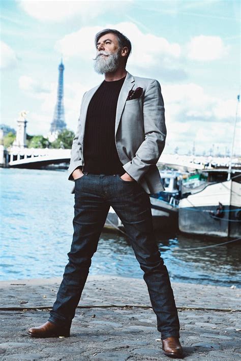 60-Year-Old Man Becomes A Fashion Model After Growing A Beard (23 Pics ...