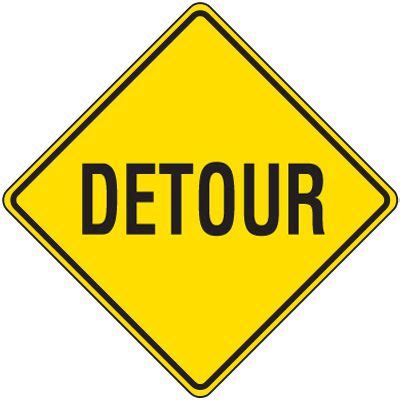 Detour Sign | Emedco