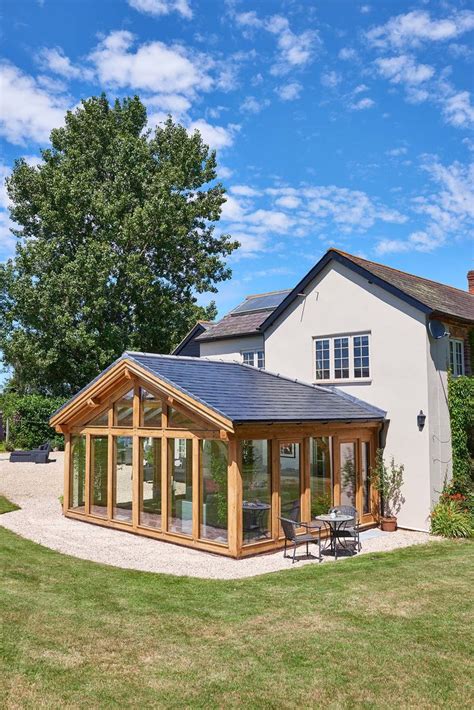 Case Study - The Marjoram's - Welsh Oak Frame in 2023 | Garden room, House extension design ...