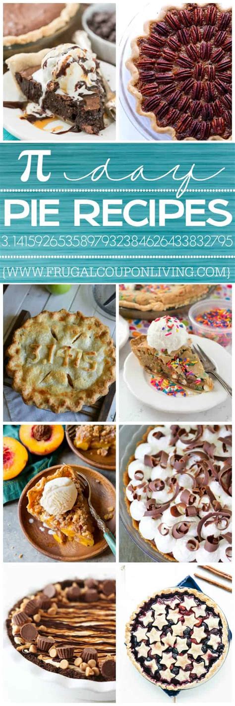 Pi Day Recipes - Pie Ideas for March 14th