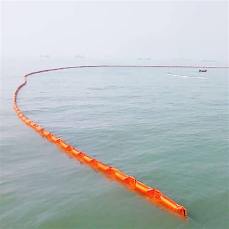 PVC Type Solid Floating Oil Boom -Marinebuoy.com