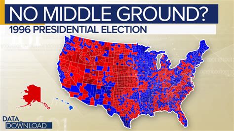 Election maps show "middle ground" communities are disappearing