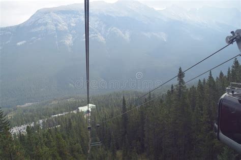 Gondola Ride, Sulphur Mountain , Banff, Alberta Stock Photo - Image of ride, gondola: 124520208