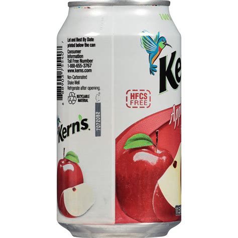 Kern's Kerns Apple Nectar Fruit Juice 11.5 fl. oz. Can Kerns Apple Nectar Fruit Juice (11.5 fl ...