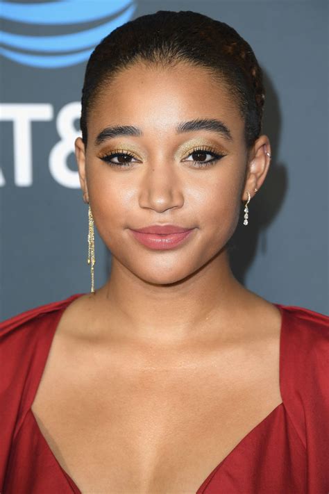 AMANDLA STENBERG at 2019 Critics’ Choice Awards in Santa Monica 01/13 ...