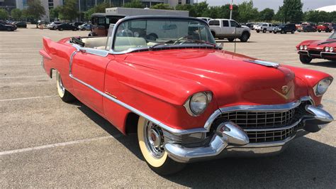 1955, Cadillac, Eldorado, Convertible, Classic, Old, Vintage, Retro, Red, Usa, 3264x1836 03 ...