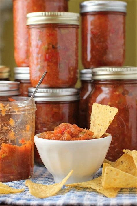 Spicy Canned Zucchini Salsa | Kitchen Frau | Recipe | Salsa canning recipes, Canned zucchini ...