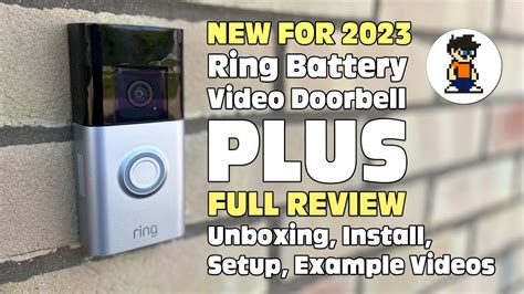 The NEW Ring Battery Video Doorbell Plus - FULL REVIEW - Unboxing ...