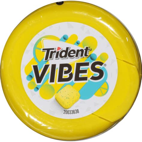 Trident Vibes Sugar Free Gum, Ooh La Lemon (40 ct) from Kroger - Instacart