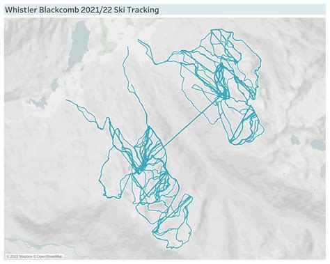 I tracked every ski run I did last season and then plotted them all on a map : r/skiing