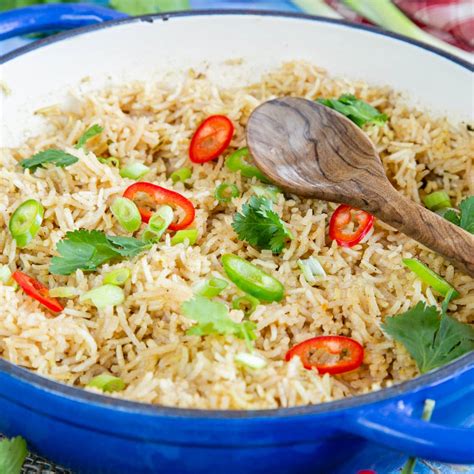 Easy Chinese Rice (5 ingredients) - Helen's Fuss Free Flavours