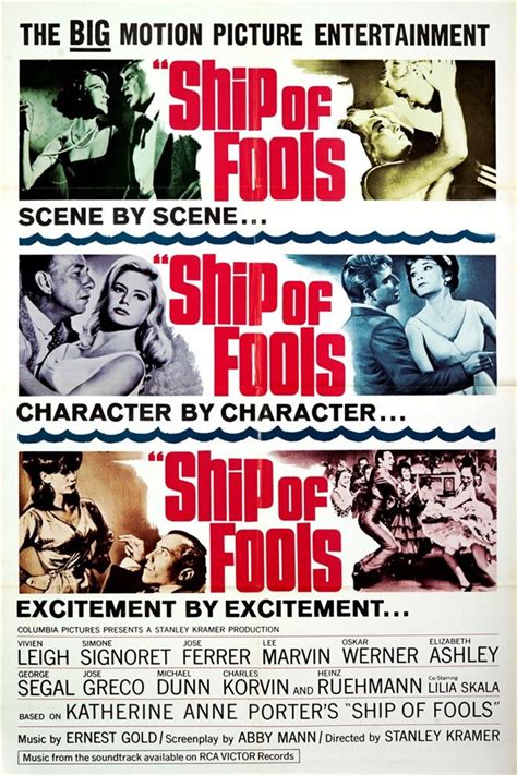 Ship of Fools movie large poster.