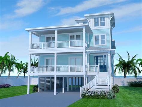 Boca Bay | Beach house plans, Coastal house plans, Beach house exterior