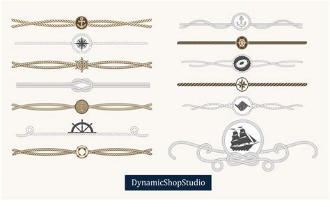 Nautical Rope Clipart Border