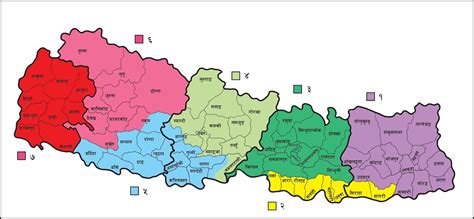 Namaste Nepal: New map of Nepal with seven state. New Map of Federal ...