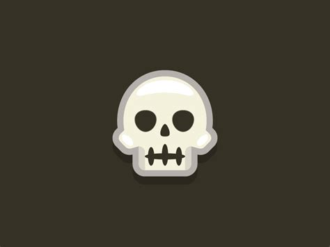 Animated Skull Emoji by jundo.design on Dribbble