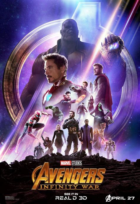 Avengers: Infinity War (#35 of 45): Extra Large Movie Poster Image ...