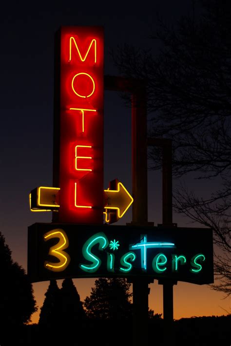 Motel neon sign | When you're away from home and the night f… | Flickr