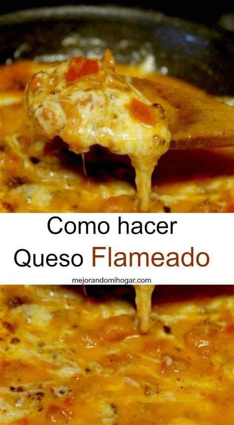 Queso flameado with chorizo recipe (Flamed Cheese or Fundido) | Recipe ...