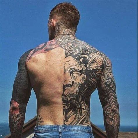 Masculine Upper Back Tattoo Designs For Men Amazing Tattoo Ideas | My ...