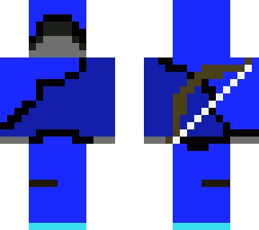 Bedwars Blue Archer | Minecraft Skin